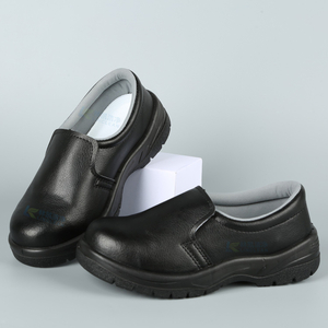 Zapatos De Seguridad ESD PU Personalizados Negros